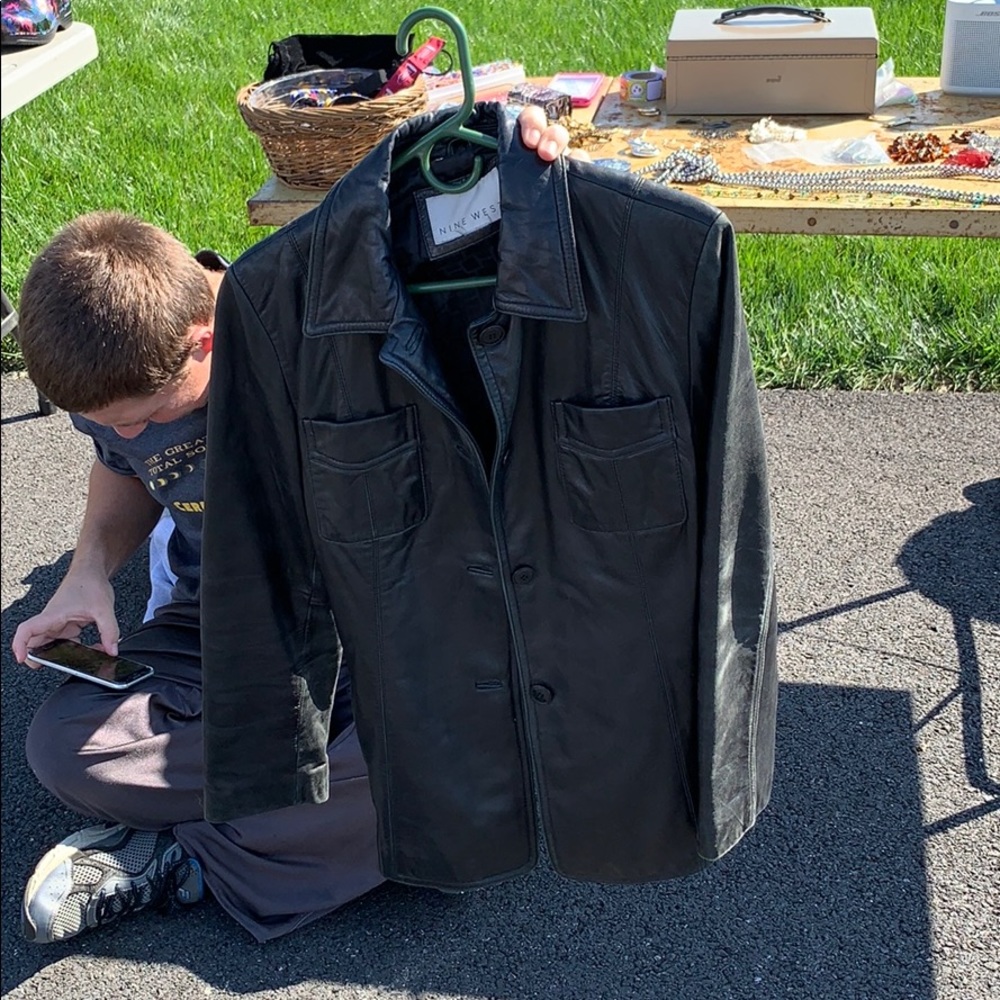 Leather jacket